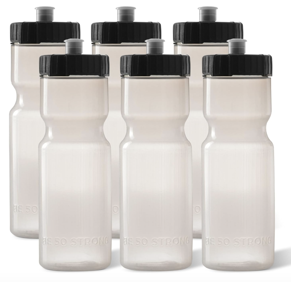 50 strong sports water bottles